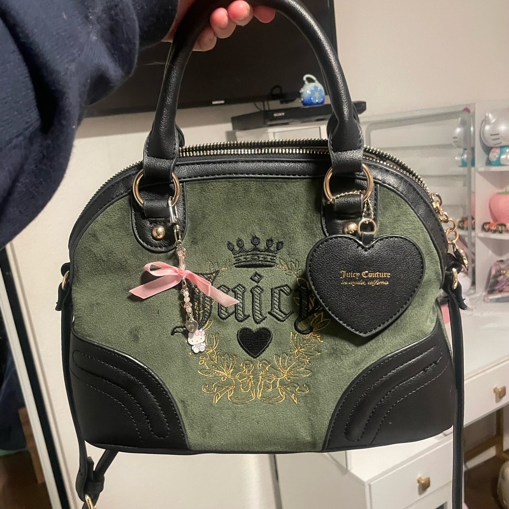 COPY - Green heritage juicy couture bag